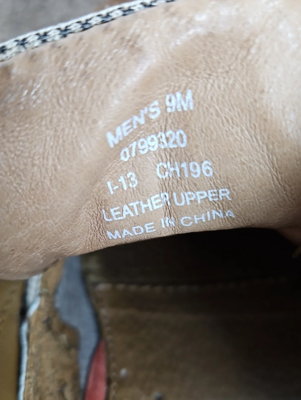 Sperry Top Sider Tan Leather Boat Shoes Sz 9 Mens